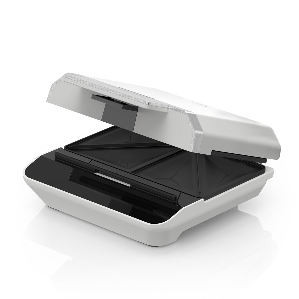 Black + Decker sandwichera de facil limpieza color blanca - SM602F-1WDLA