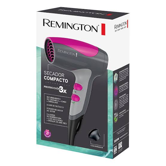 Secadora Remington cabello compacta 1875W D5000 Imagen secundaria del producto