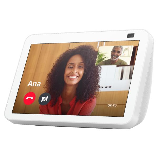 Parlante Inteligente Echo Show 8 2DA Generacion Amazon - Blanca