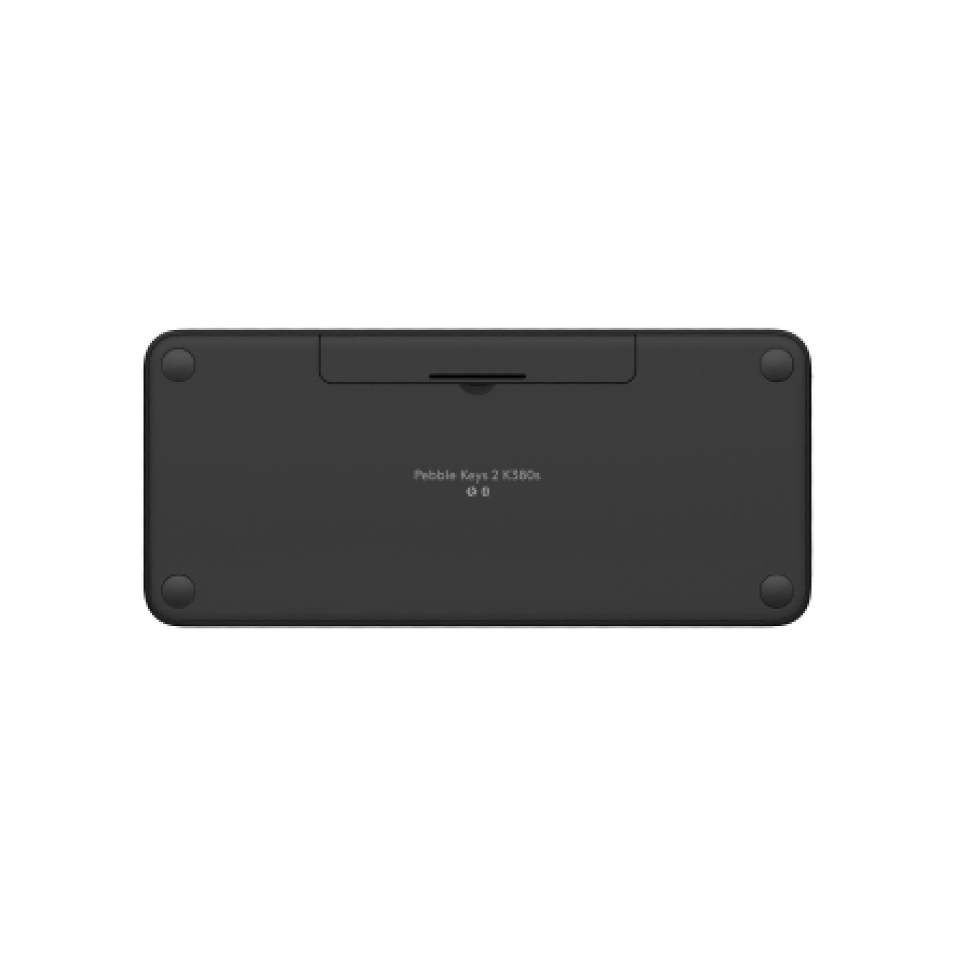 Teclado Logitech Pebble Keys 2 K380S Membrana Inalámbrico Bluetooth Español 920-011783 - Negro Imagen principal del producto