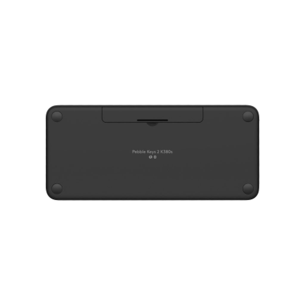 Teclado Logitech Pebble Keys 2 K380S Membrana Inalámbrico Bluetooth Español 920-011783 - Negro