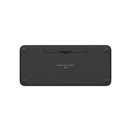 Teclado Logitech Pebble Keys 2 K380S Membrana Inalámbrico Bluetooth Español 920-011783 - Negro