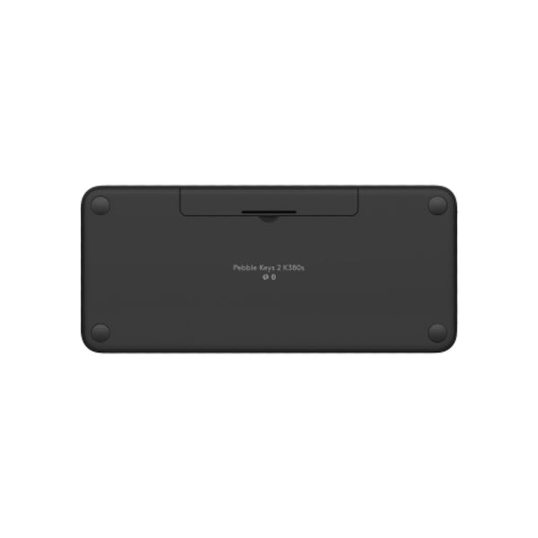 Teclado Logitech Pebble Keys 2 K380S Membrana Inalámbrico Bluetooth Español 920-011783 - Negro