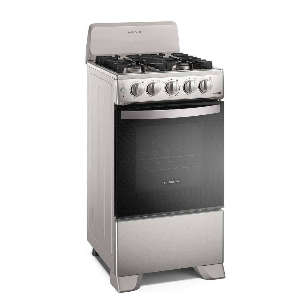 Frigidaire Cocina De gas de 20" 4 quemadores Plateado FKGN20C3MYI