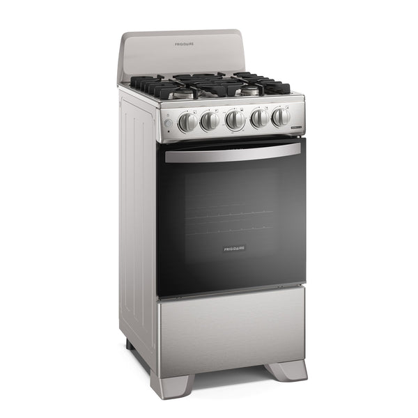 Frigidaire Cocina De gas de 20" 4 quemadores Plateado FKGN20C3MYI