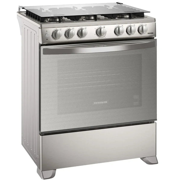 Frigidaire Cocina De gas de 30" 6 quemadores Plateado FKGN30C3FYI
