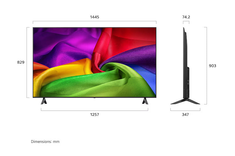 LG Televisor 65" UHD 4K Nano Smart TV 65NU800BPSB