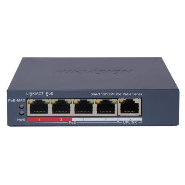Hikvision Switch PoE Fast Ethernet DS-3E1105P-EI