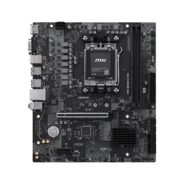 Tarjeta Madre Msi PRO B850M-E Evo AM5 Matx DDR5 911-7F02-002 - Negro