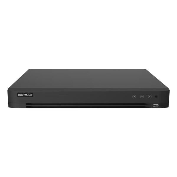 Grabadora Dvr Acusense Hikvision Ids-7216huhi-m2/xt(std) 16 Canales Analógicos 32 Canales Ip 8mp/4k 24TB H.265 Pro+/h.265/h.264+/h.264 300229469 - Negro