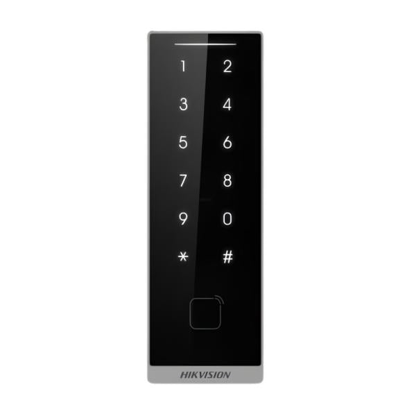 Control de Acceso con Teclado Hikvision Ds-k1105emkb(std) Sin Huella Sin Cámara Rs-485/wiegand/osdp/bluetooth 302922986 - Negro
