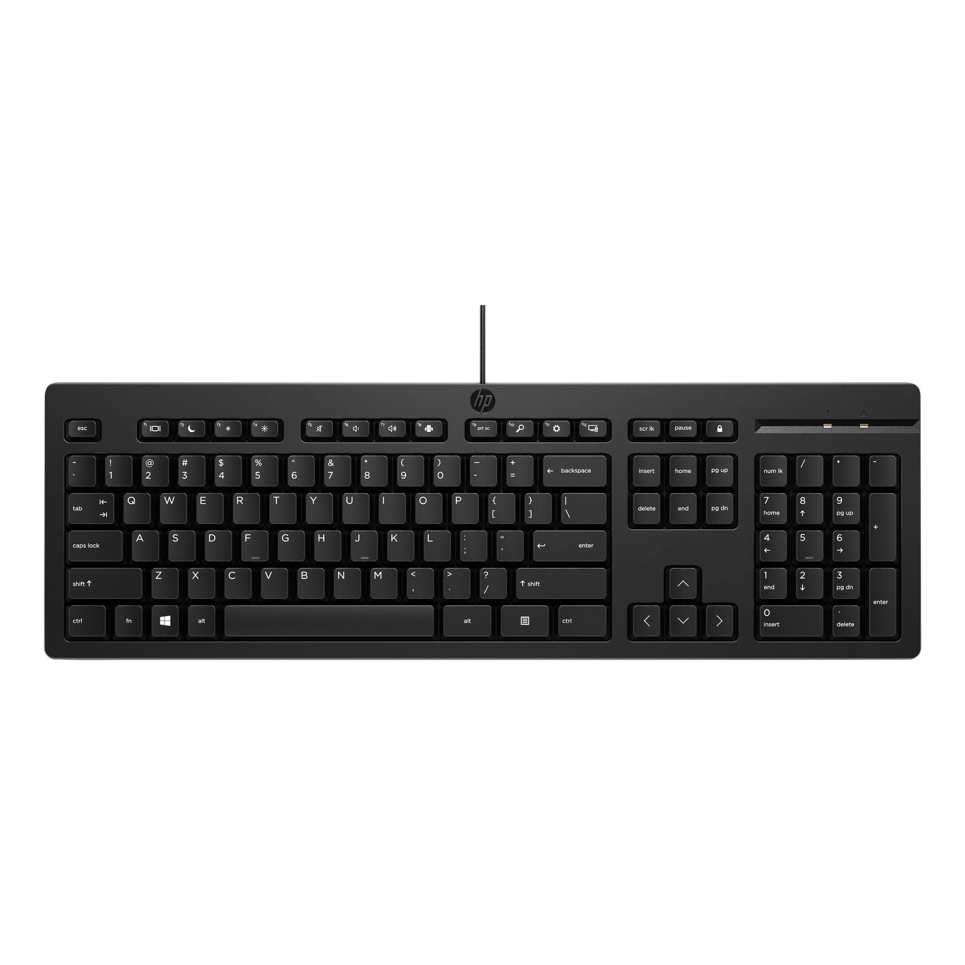 HP Teclado USB Negro 125