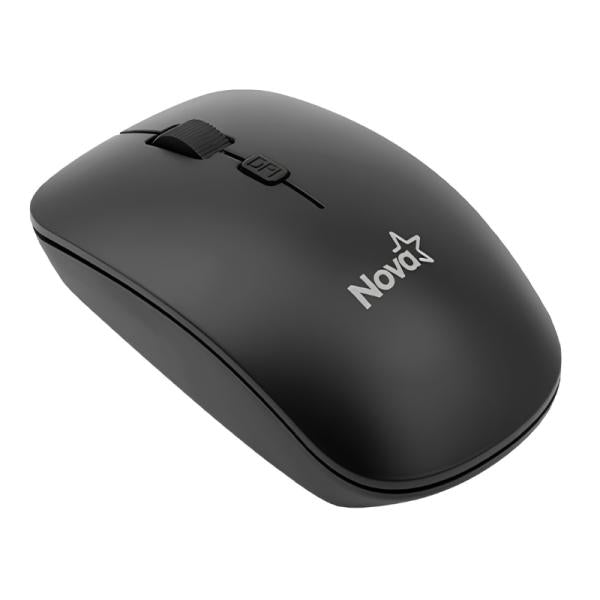 Mouse Nova MAH13400001C Inalambrico 800/1200/1600 Dpi - Negro