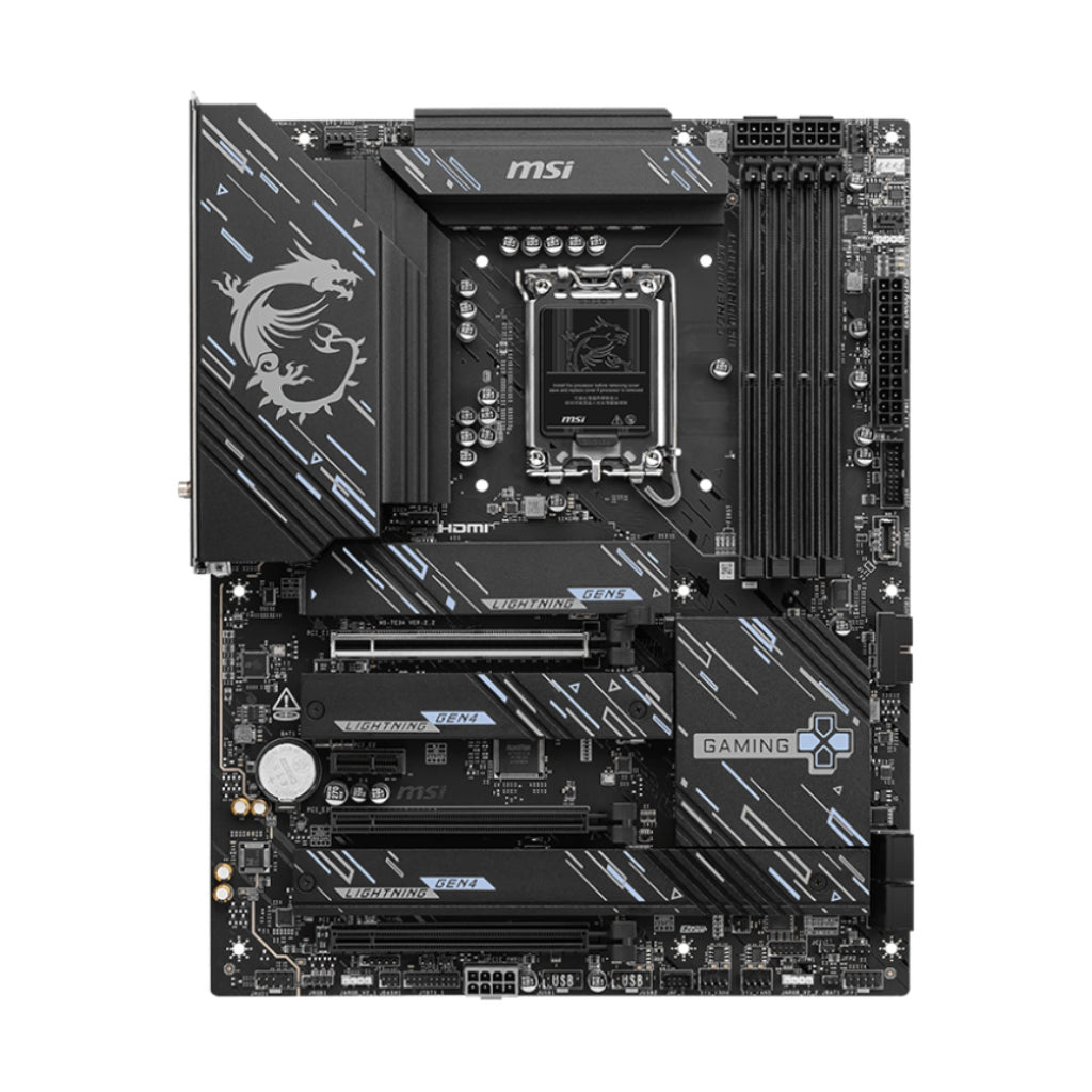 Tarjeta Madre Msi Z890 Gaming Plus WIFI LGA1851 Atx DDR5 911-7E34-002 Negro - Negro
