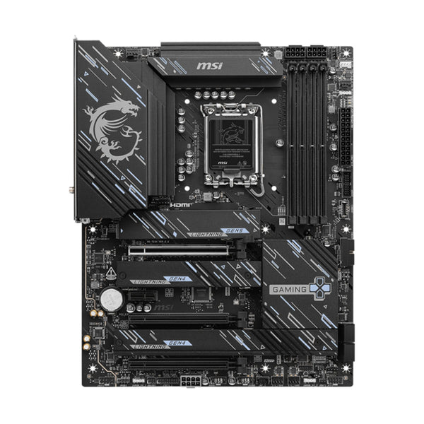 Tarjeta Madre Msi Z890 Gaming Plus WIFI LGA1851 Atx DDR5 911-7E34-002 Negro - Negro
