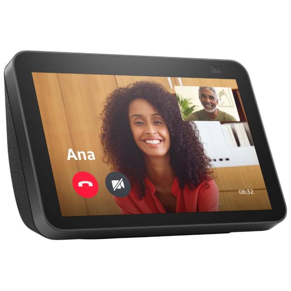 Amazon Parlante Inteligente Negro Echo Show 8 2da Gen 2021