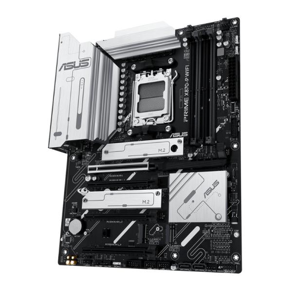 Tarjeta Madre Asus Prime X870-P WIFI AM5 Atx DDR5 90MB1IS0-M0EAY0 - Negro / Blanco