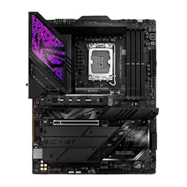 TARJETA MADRE ASUS ROG STRIX Z890-E GAMING WIFI LGA 1851 DDR5 5X M.2   4X SATA USB 3.2 WIFI 7 1X PCIE 5.0 AURA SYNC RGB 90MB1IM0-M0EAY0