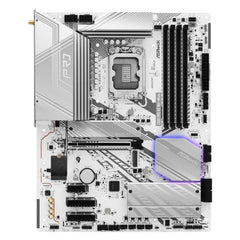 TARJETA MADRE ASROCK Z890 PRO RS WIFI LGA 1851 DDR5 4X M.2   8X SATA USB 3.2 WIFI 6E ETHERNET 2.5GB 1X PCIE 5.0 POLYCHROME RGB