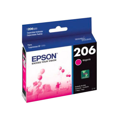 Cartucho Epson tinta 206 magenta xpression XP-2101 Imagen principal del producto