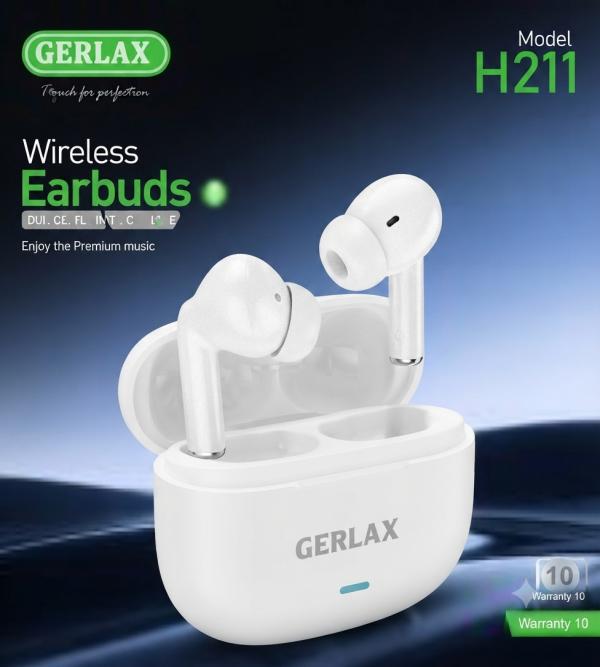 Audifono Manos Libres H211 Gerlax - Blanco