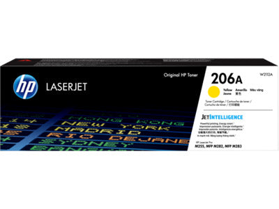 HP toner amarillo #206A W2112A Imagen principal del producto