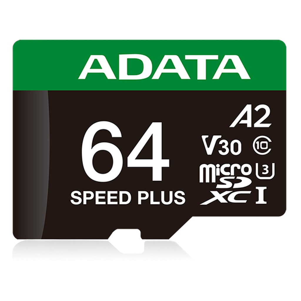 Memoria Micro SD Adata 64GB Velocidad 180/160 MB/s