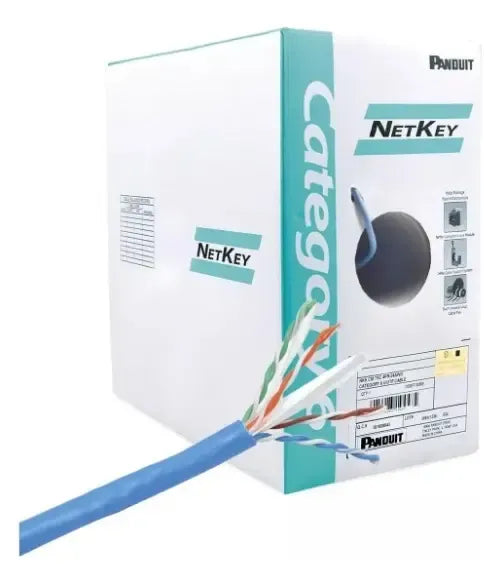 Panduit caja cable CAT6 utp 24awg azul 305M NUC6C04BU-FE Imagen secundaria del producto