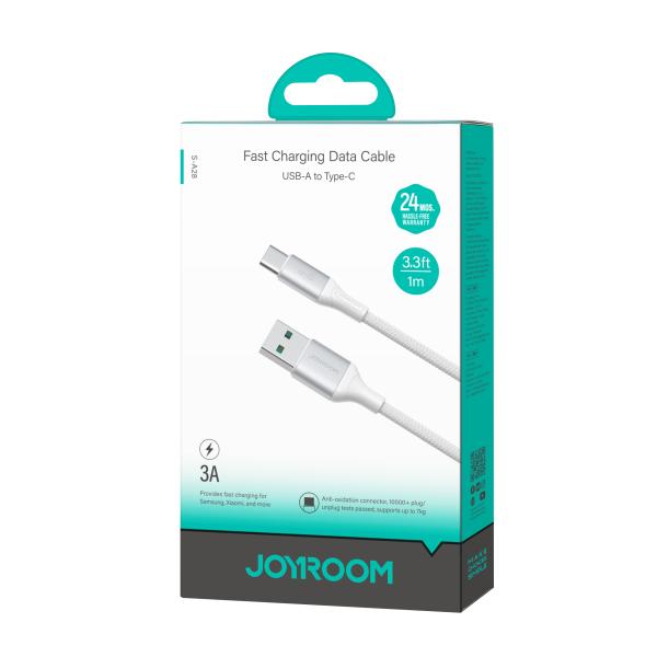 Cable USB Tipo C S-A28 Joyroom - 1M Blanco