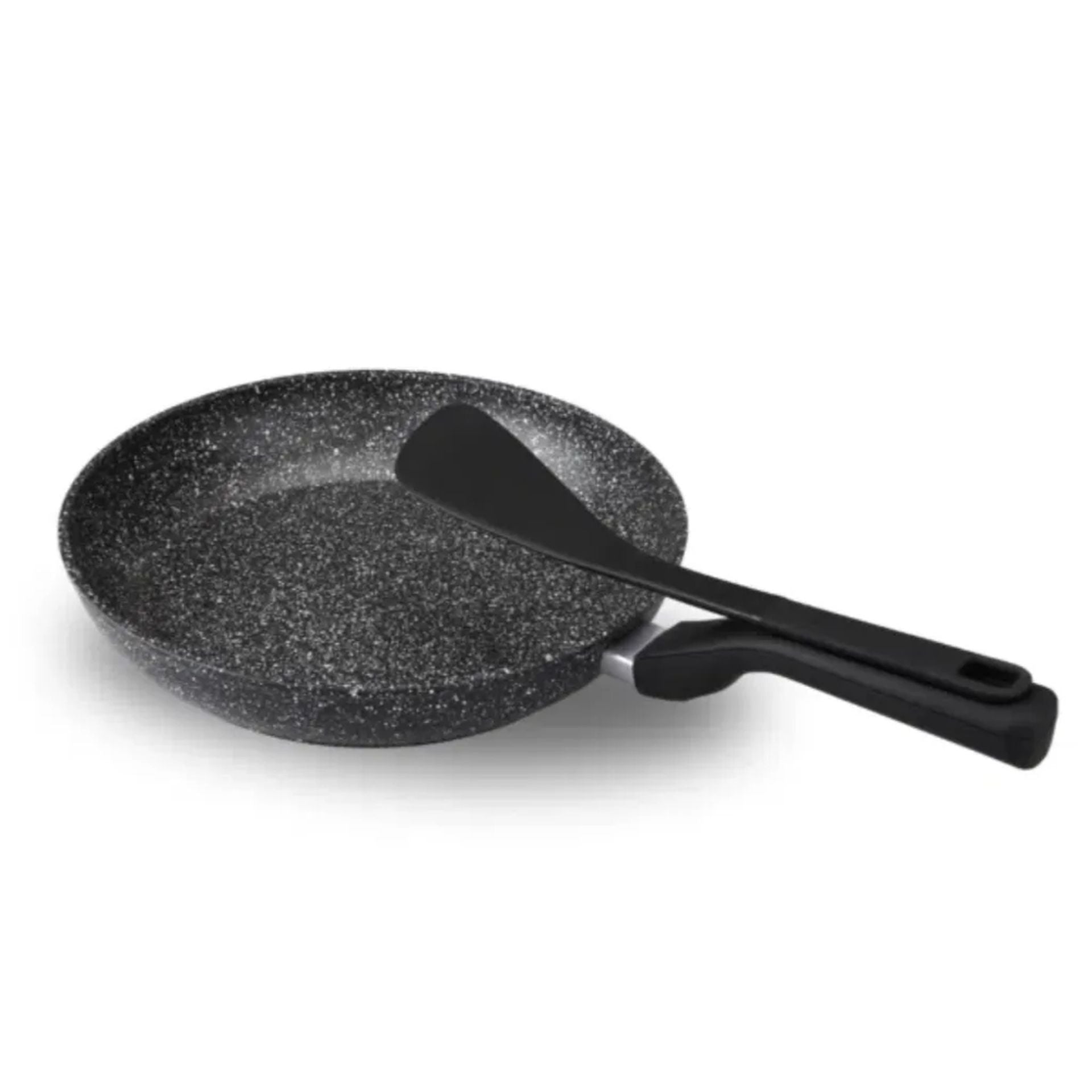 Westinghouse sartén antiadherente 30 cm negro con volteador Imagen secundaria del producto