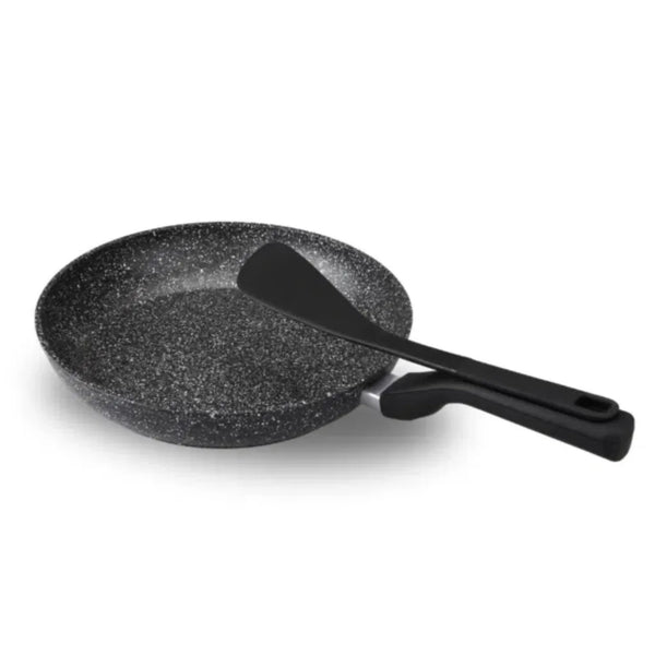 Westinghouse sartén antiadherente 30 cm negro con volteador