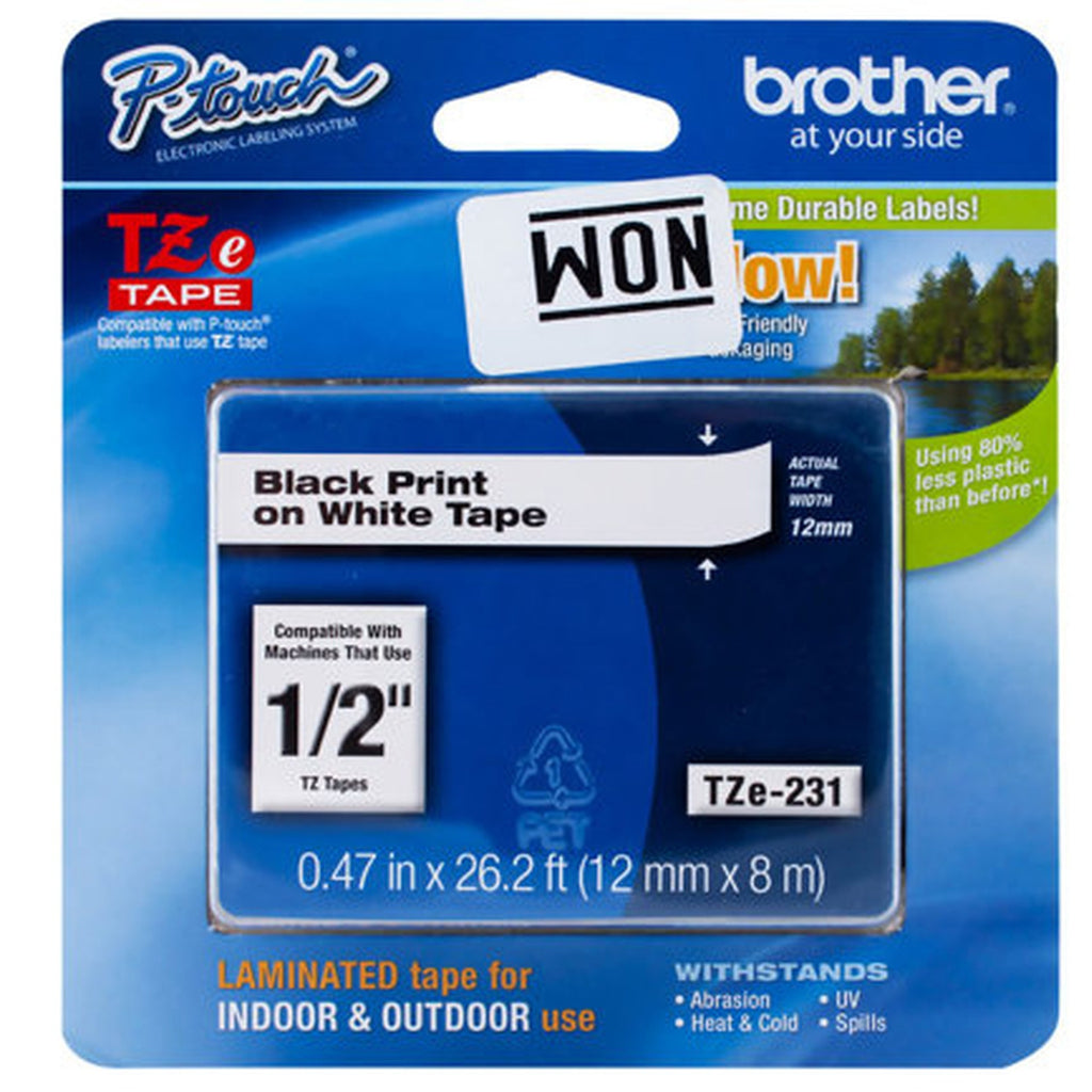 Brother Cinta Industrial Extra Fuerte 12MM TZES231G