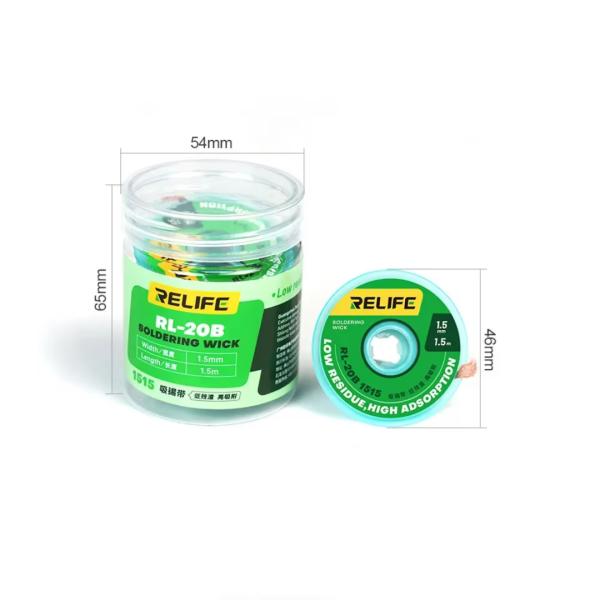 Malla para Desoldar Relife RL-20B - 1515