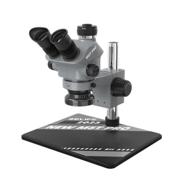 Microscopio con Lampara LED RL-M6T PRO B11 Relife - Negro 0.5 Ctv