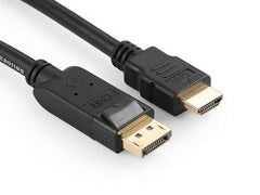 CABLE DISPLAY PORT A HDMI TIPO B DP101 10202 UGREEN 2M NEGRO