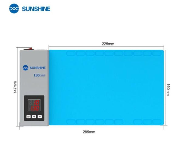Plancha de Calefacion Digital para Separar LS3 Mini Sunshine