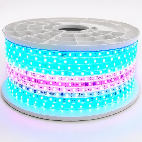 Tira LED con Ic 110V Multicolor - RGB 1M