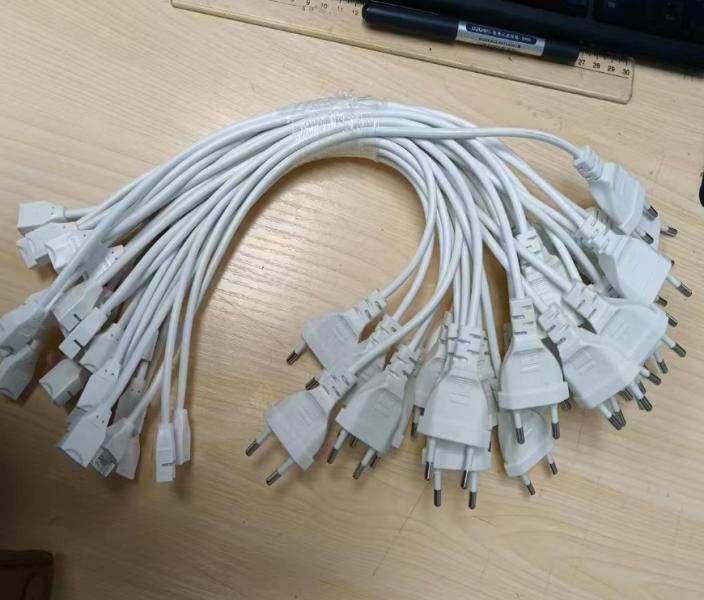 Wangli Cable Conector Tira LED SMD 110V Blanco