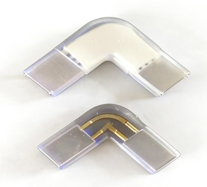 Conector para Tira LED - 2 Pines L Monocromatico