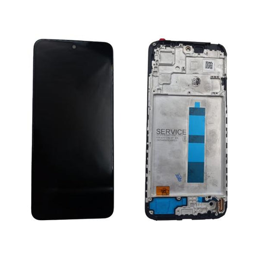 Repuesto LCD PANTALLA XIAOMI REDMI REDMI NOTE 12 4G SERVICE NEGRA CON MARCO