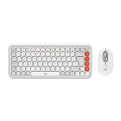TECLADO Y MOUSE LOGITECH POP ICON COMBO INALÁMBRICO BLUETOOTH ESPAÑOL 920-013055