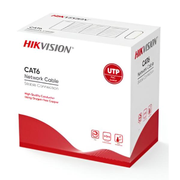 CABLE UTP CAT6 HIKVISION DS-1LN6-UU 305 METROS 0.565MM 307400043