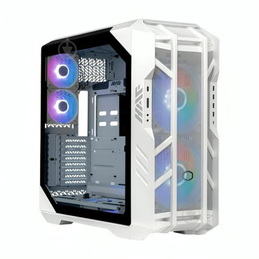 CASE GAMING RGB COOLER MASTER HAF 700 FULL TOWER 2 VENTILADORES DE 200MM Y 3 DE 120MM CON VIDRIO LATERAL Y MALLA FRONTAL H700-WGNN-S00