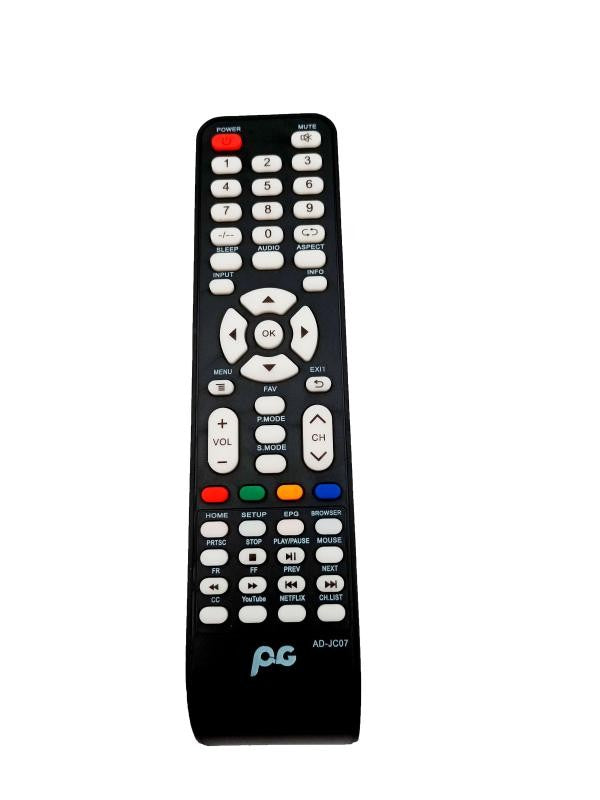 CONTROL PANTALLA SMART K-VISION JVC TV GOLSTAR ZIF DR-45 ADJC07 B.AAA