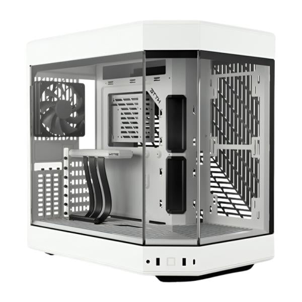 Case Gaming Hyte Y60 Mid Tower Ventiladores 3 de 120MM con Vidrio Frontal, Lateral y Esquina CS-HYTE-Y60-WW - Blanco Imagen principal del producto