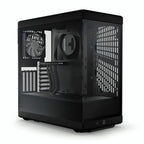 Case gaming Hyte Y40 mid tower ventiladores 2 de 120 mm con vidrio lateral y frontal CS-HYTE-Y40-B