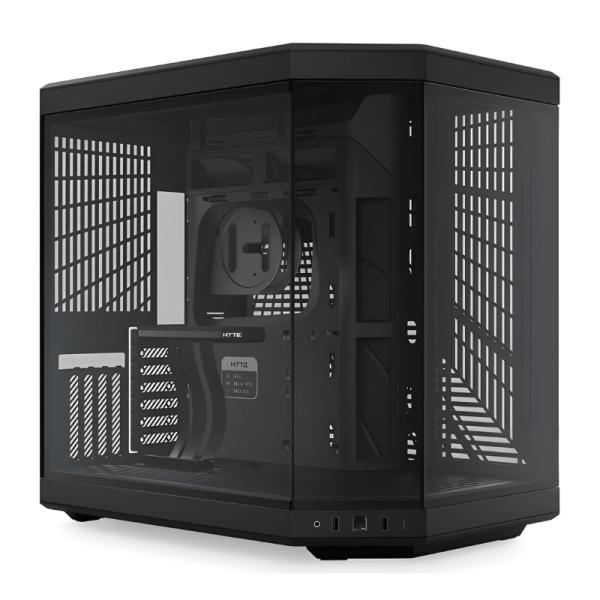 Case Gaming Hyte Y70 Mid Tower Sin Ventilación Incluida con Vidrio Frontal y Lateral CS-HYTE-Y70-B - Negro Imagen principal del producto
