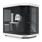 Case Gaming Hyte Y70 Mid Tower Sin Ventilación con Vidrio Frontal y Lateral CS-HYTE-Y70-BW - Blanco / Negro