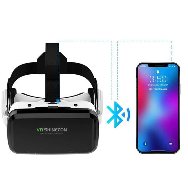 Casco Realidad Virtual G06EB Shinecon - Blanco