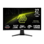 Monitor Msi Curvo 27" Mag 276CXF 1920 X 1080 Va 280HZ ADAPTIVE-SYNC HDMI y Displayport 9S6-3CE01M-017 - Negro